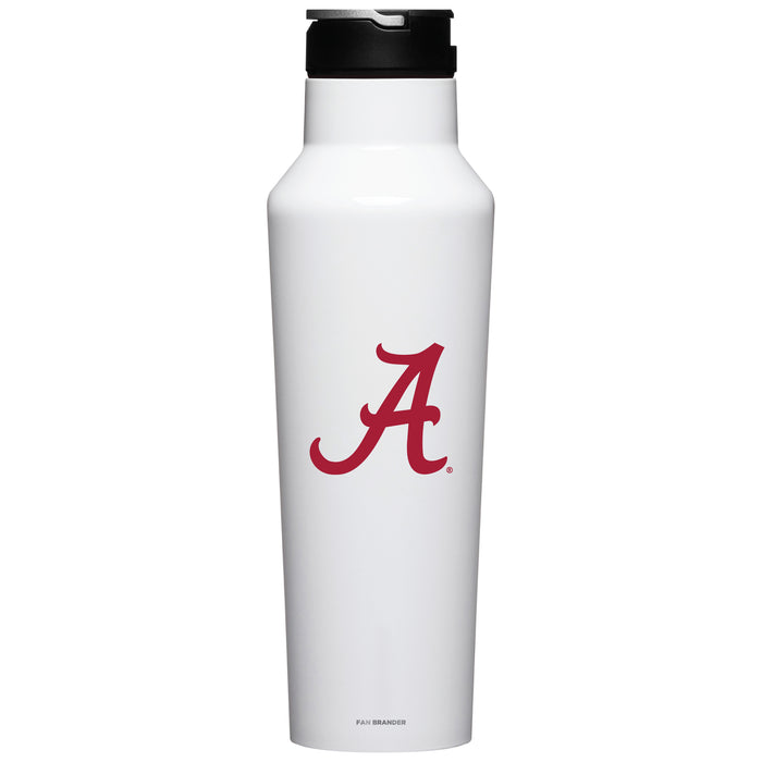 Corkcicle Insulated Canteen Water Bottle with Alabama Crimson Tide Alabama A