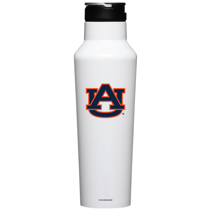 Corkcicle Insulated Canteen Water Bottle with Auburn Tigers Primary Logo