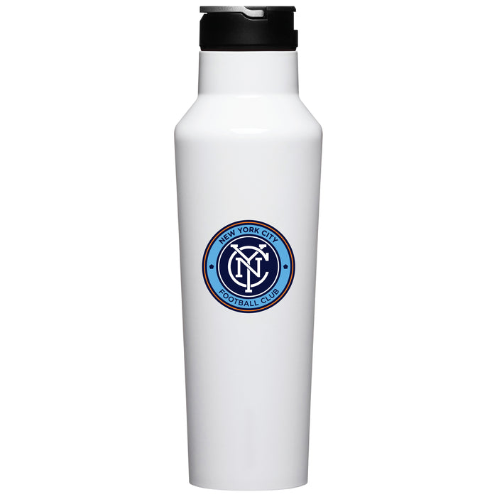 Corkcicle Insulated Canteen Water Bottle with New York City FC Primary Logo