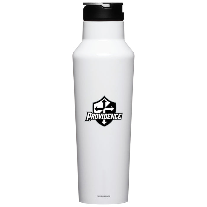 Corkcicle Insulated Canteen Water Bottle with Providence Friars Friars Shield