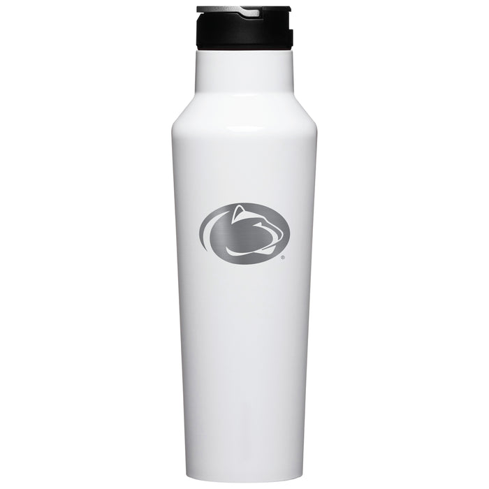 Corkcicle Insulated Canteen Water Bottle with Penn State Nittany Lions Etched Primary Logo