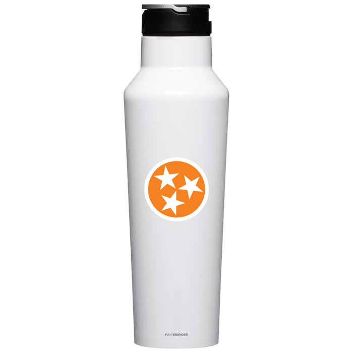 Corkcicle Insulated Canteen Water Bottle with Tennessee Vols Tennessee Triple Star