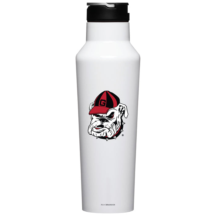 Corkcicle Insulated Canteen Water Bottle with Georgia Bulldogs Georgia Bulldog