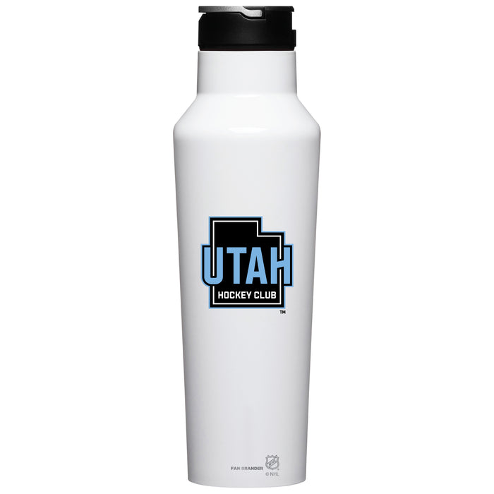 Corkcicle Insulated Canteen Water Bottle with Utah Hockey Club Secondary