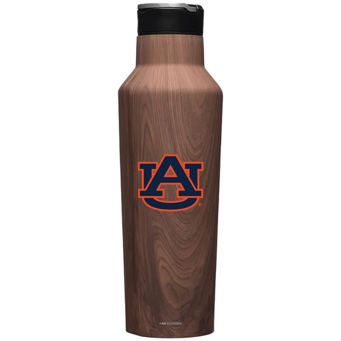 Corkcicle Insulated Canteen Water Bottle with Auburn Tigers Primary Logo