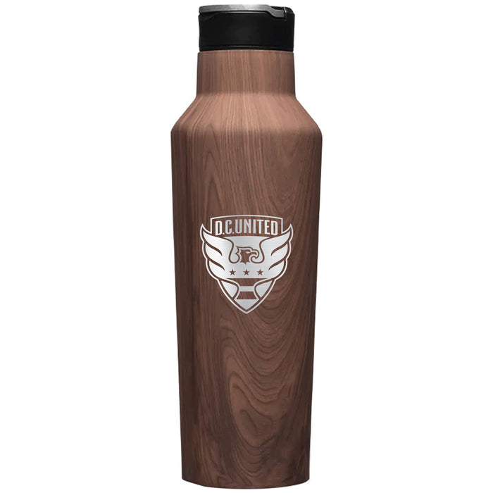 Corkcicle Insulated Canteen Water Bottle with D.C. United Etched Primary Logo