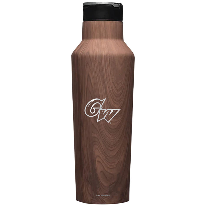 Corkcicle Insulated Canteen Water Bottle with George Washington Revolutionaries Etched Primary Logo