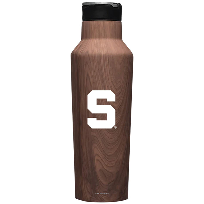 Corkcicle Insulated Canteen Water Bottle with Michigan State Spartans Block S