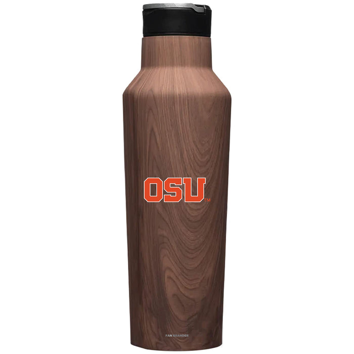 Corkcicle Insulated Canteen Water Bottle with Oregon State Beavers Secondary Logo