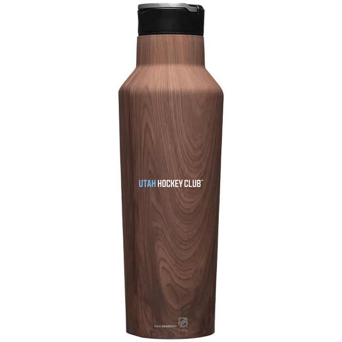 Corkcicle Insulated Canteen Water Bottle with Utah Hockey Club Wordmark