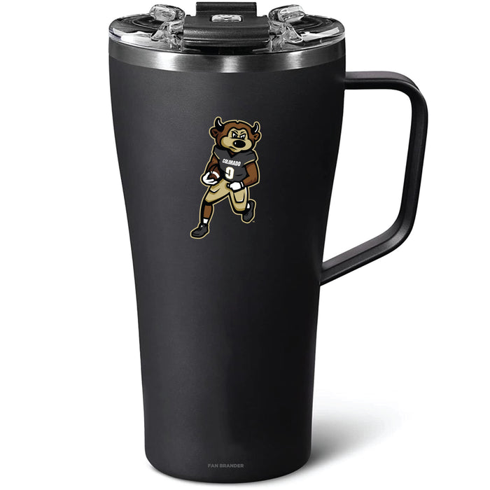 BruMate Toddy 22oz Tumbler with Colorado Buffaloes Ralphie Football