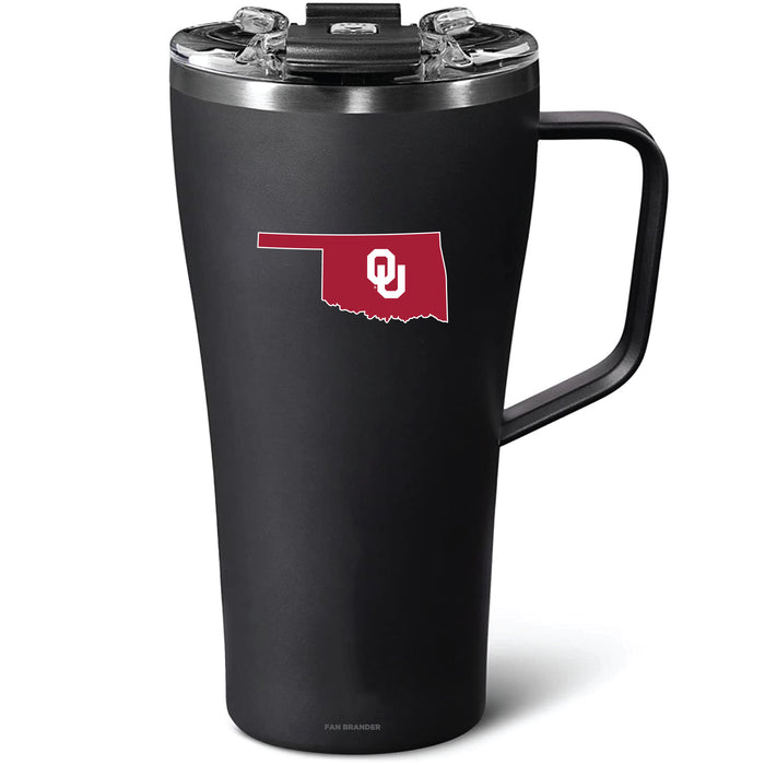 BruMate Toddy 22oz Tumbler with Oklahoma Sooners State Design