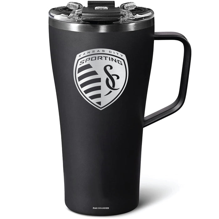 BruMate Toddy 22oz Tumbler with Sporting Kansas City Etched Primary Logo