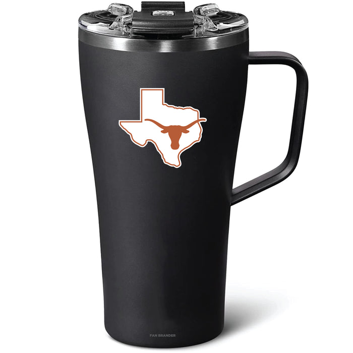 BruMate Toddy 22oz Tumbler with Texas Longhorns  State Design