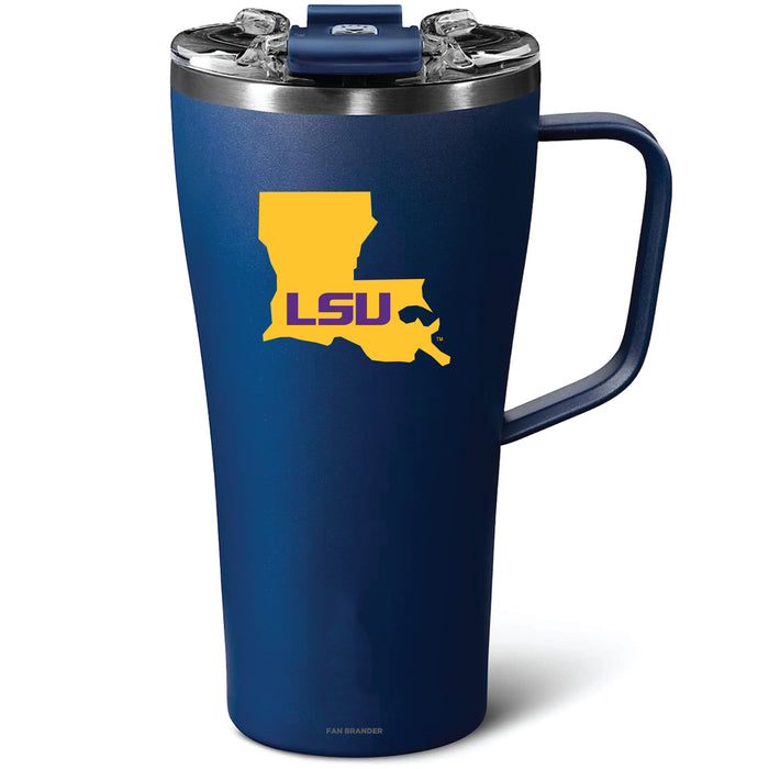 BruMate Toddy 22oz Tumbler with LSU Tigers State Design