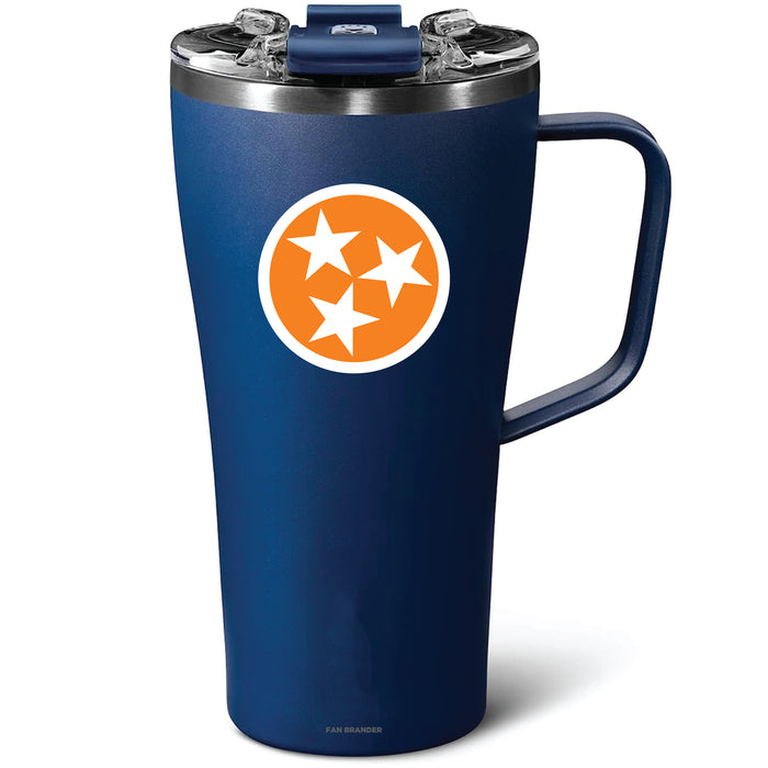BruMate Toddy 22oz Tumbler with Tennessee Vols Tennessee Triple Star