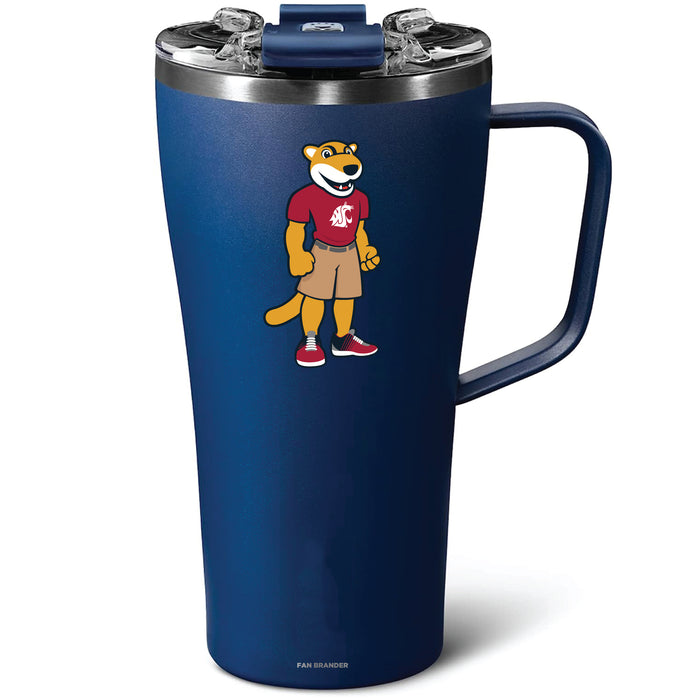 BruMate Toddy 22oz Tumbler with Washington State Cougars Secondary Logo