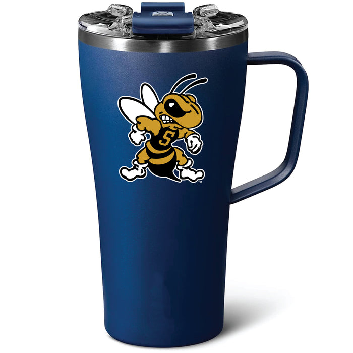 BruMate Toddy 22oz Tumbler with West Virginia State Univ Yellow Jackets Secondary Logo
