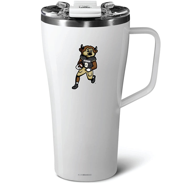 BruMate Toddy 22oz Tumbler with Colorado Buffaloes Ralphie Football