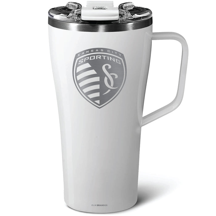 BruMate Toddy 22oz Tumbler with Sporting Kansas City Etched Primary Logo
