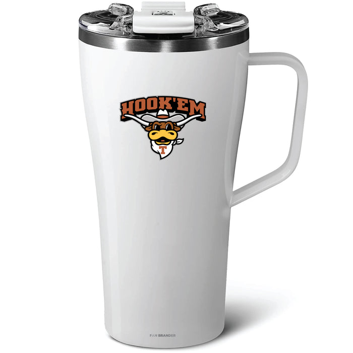 BruMate Toddy 22oz Tumbler with Texas Longhorns  Hook EM