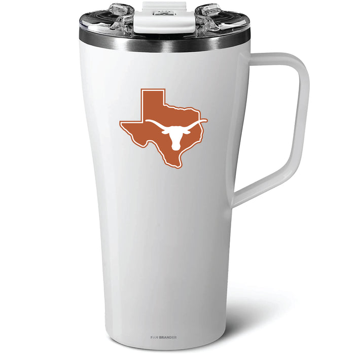 BruMate Toddy 22oz Tumbler with Texas Longhorns  State Design