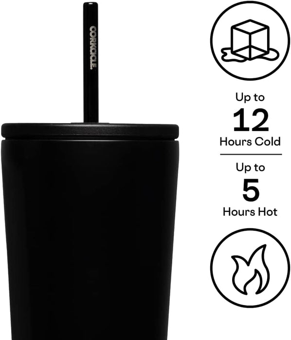 Corkcicle Cold Cup Triple Insulated Tumbler with LSU Tigers Logos