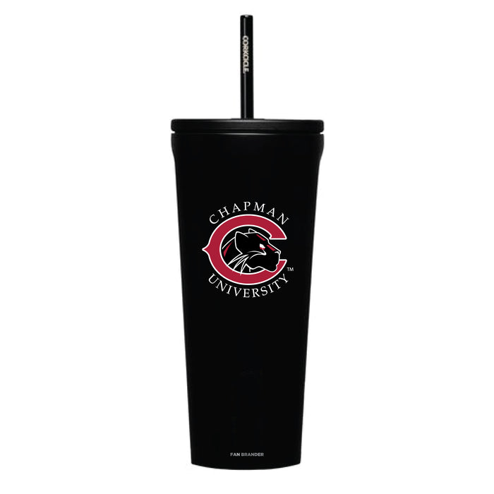 Corkcicle Cold Cup Triple Insulated Tumbler with Chapman Univ Panthers Logos