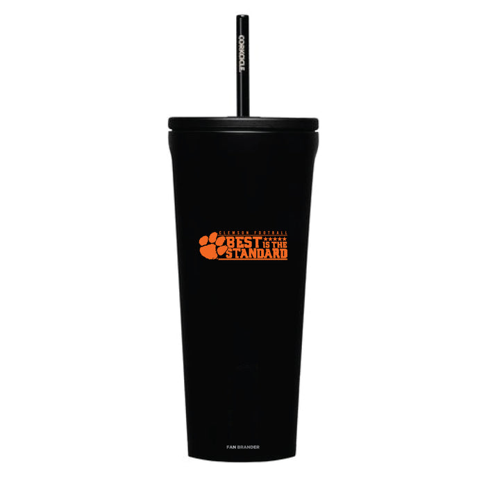 Corkcicle Cold Cup Triple Insulated Tumbler with Clemson Tigers Best Standard