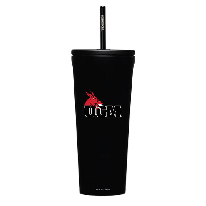 Corkcicle Cold Cup Triple Insulated Tumbler with Central Missouri Mules Logos