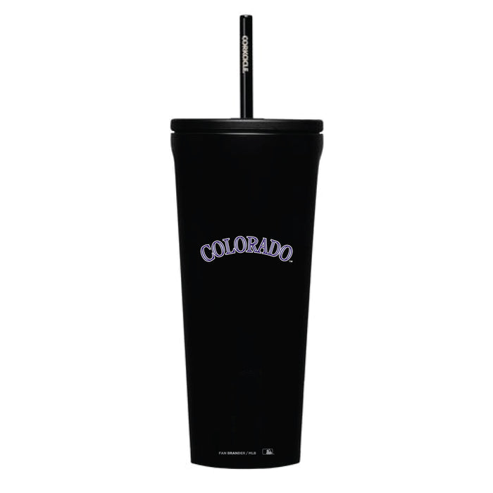 Corkcicle Cold Cup Triple Insulated Tumbler with Colorado Rockies Logos