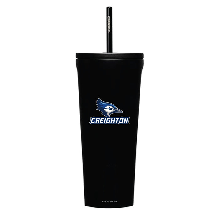 Corkcicle Cold Cup Triple Insulated Tumbler with Creighton University Bluejays Logos