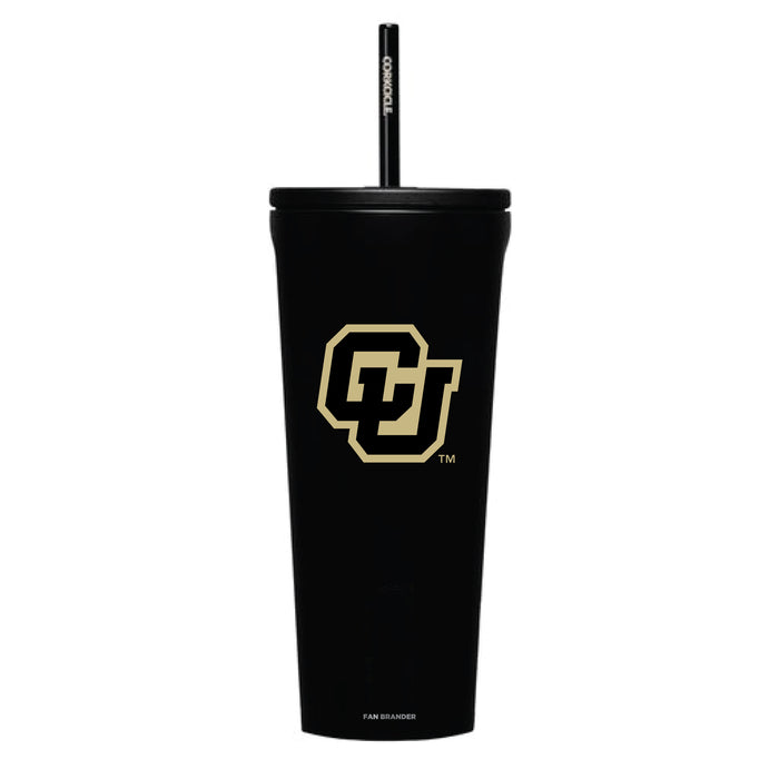 Corkcicle Cold Cup Triple Insulated Tumbler with Colorado Buffaloes Logos