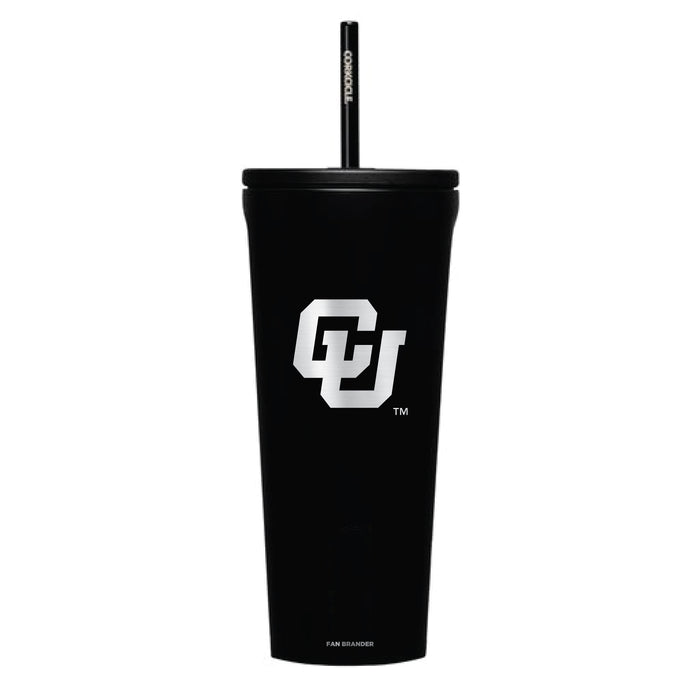 Corkcicle Cold Cup Triple Insulated Tumbler with Colorado Buffaloes Logos