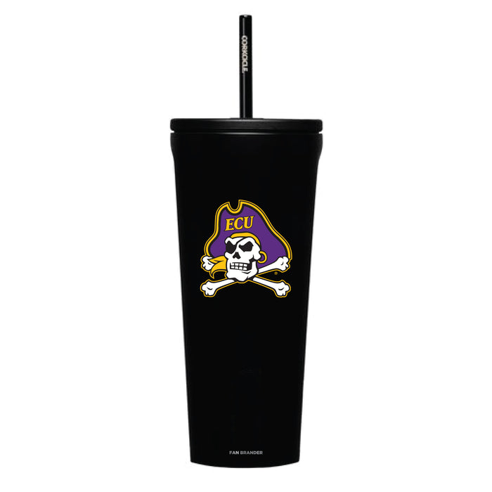 Corkcicle Cold Cup Triple Insulated Tumbler with East Carolina Pirates Logos