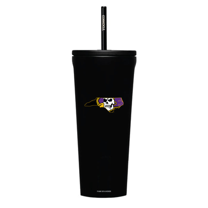 Corkcicle Cold Cup Triple Insulated Tumbler with East Carolina Pirates Logos