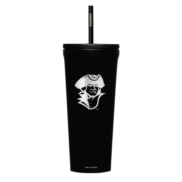 Corkcicle Cold Cup Triple Insulated Tumbler with George Washington Colonials Logos