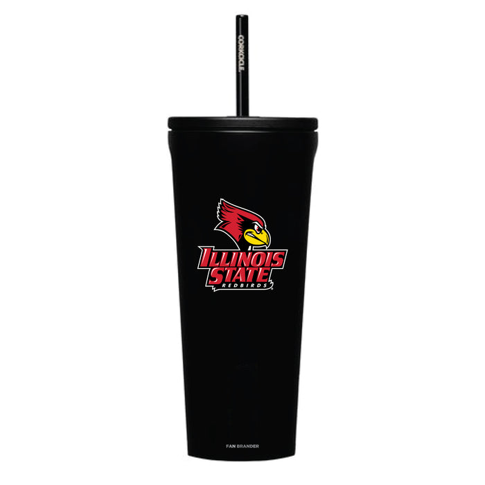 Corkcicle Cold Cup Triple Insulated Tumbler with Illinois State Redbirds Logos