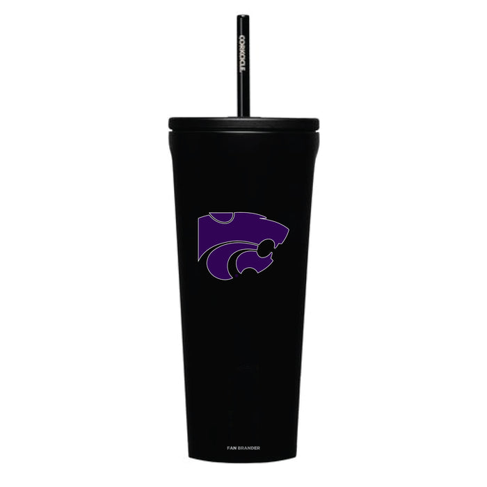 Corkcicle Cold Cup Triple Insulated Tumbler with Kansas State Wildcats Logos