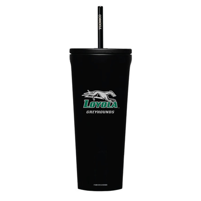 Corkcicle Cold Cup Triple Insulated Tumbler with Loyola Univ Of Maryland Hounds Logos