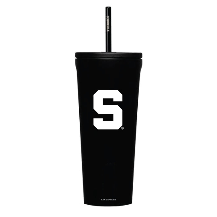 Corkcicle Cold Cup Triple Insulated Tumbler with Michigan State Spartans Block S