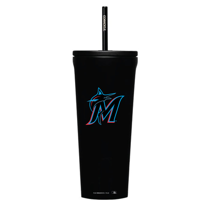 Corkcicle Cold Cup Triple Insulated Tumbler with Miami Marlins Logos