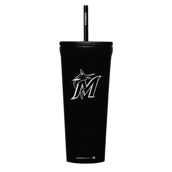 Corkcicle Cold Cup Triple Insulated Tumbler with Miami Marlins Logos