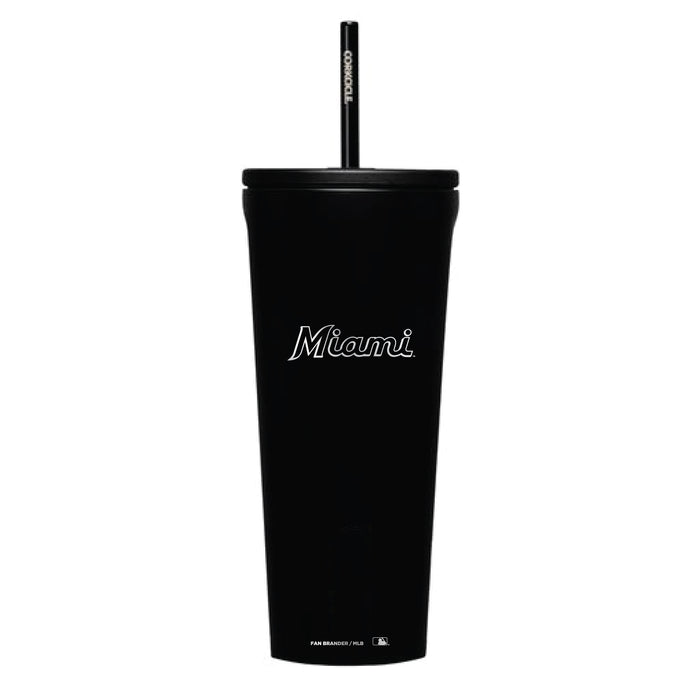 Corkcicle Cold Cup Triple Insulated Tumbler with Miami Marlins Logos