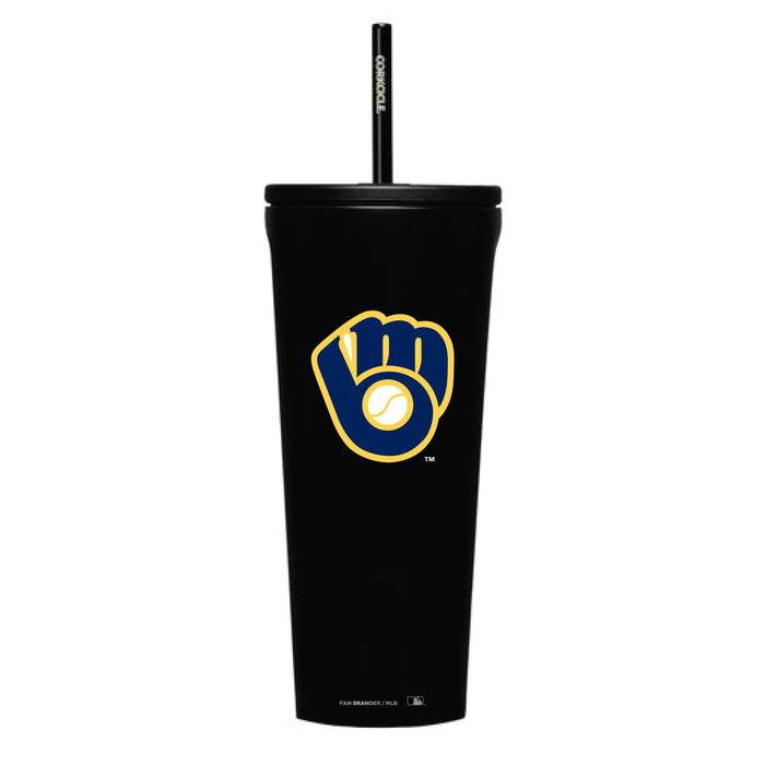 Corkcicle Cold Cup Triple Insulated Tumbler with Milwaukee Brewers Logos