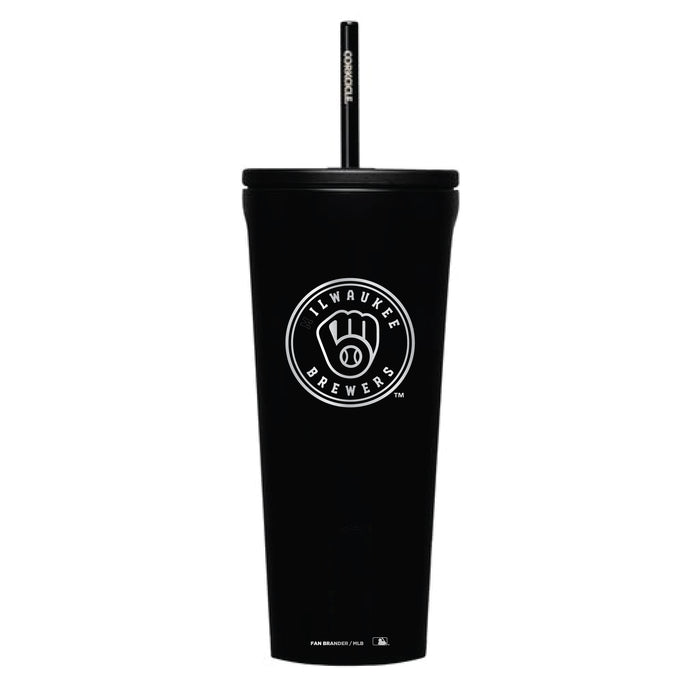 Corkcicle Cold Cup Triple Insulated Tumbler with Milwaukee Brewers Logos