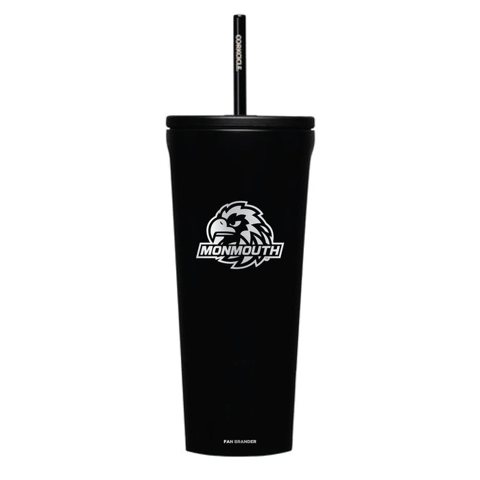 Corkcicle Cold Cup Triple Insulated Tumbler with Monmouth Hawks Logos