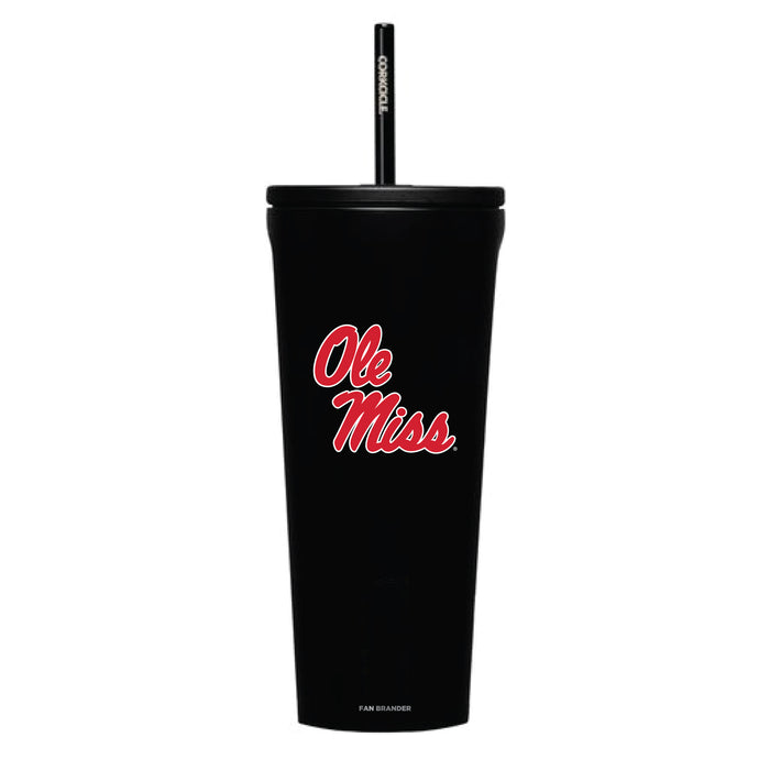 Corkcicle Cold Cup Triple Insulated Tumbler with Mississippi Ole Miss Logos