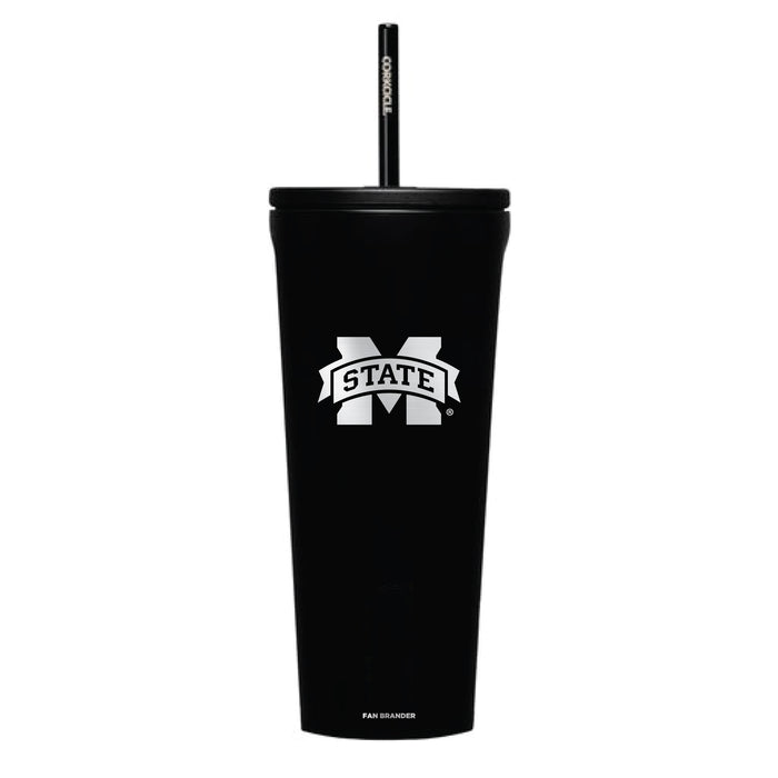 Corkcicle Cold Cup Triple Insulated Tumbler with Mississippi State Bulldogs Logos