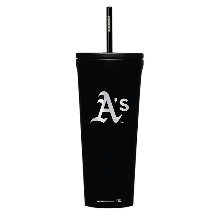 Corkcicle Cold Cup Triple Insulated Tumbler with Oakland Athletics Logos